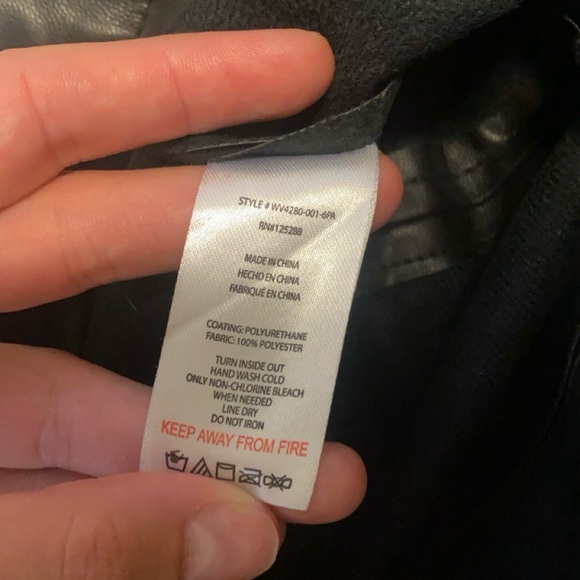 Faux Leather Pants - Picture 9 of 9